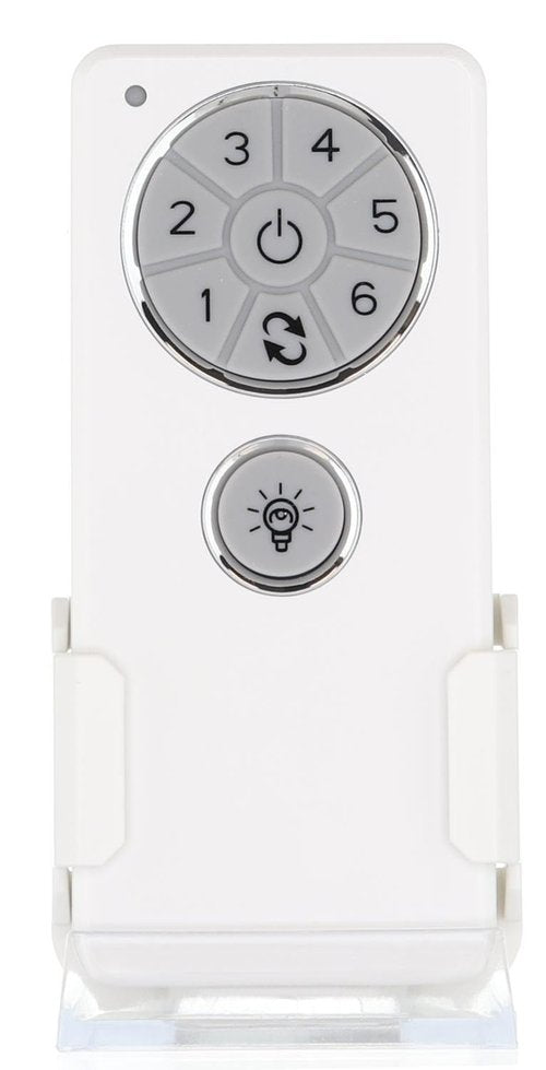 Anderic DC1 Ceiling Fan Remote Control Replacement – Works with DC8 Receiver Fans, 6 Speed, Reversible Airflow, Dimmable Light – Compatible with Hampton Bay, Monte Carlo, Savoy House - Remote Only