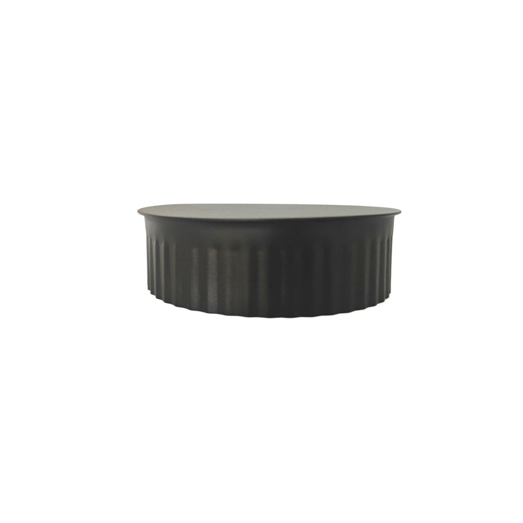 lrnyso corrugate Flue Cover Cap，Indoor Chimney Pipe Cap，Round Chimney Stove Pipe Plug，Stove Pipe Cap BM0152 7 inch Fireplace Chimney Pipe 24Gauge