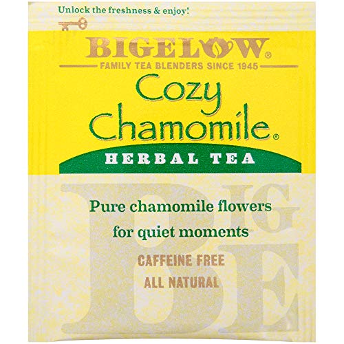Bigelow Cozy Chamomile Herbal Tea Bags - 28 Count (Pack of 3)