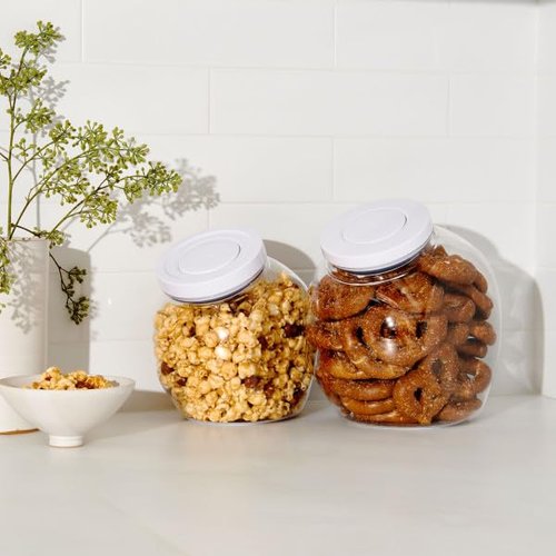 OXO Good Grips 5.0 Qt POP Large Cookie Jar - Airtight Food Storage- for Cookies and More