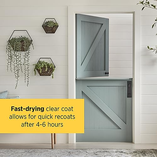 Minwax Fast Drying Polyurethane Spray - Clear Gloss Finish, 11.5 oz