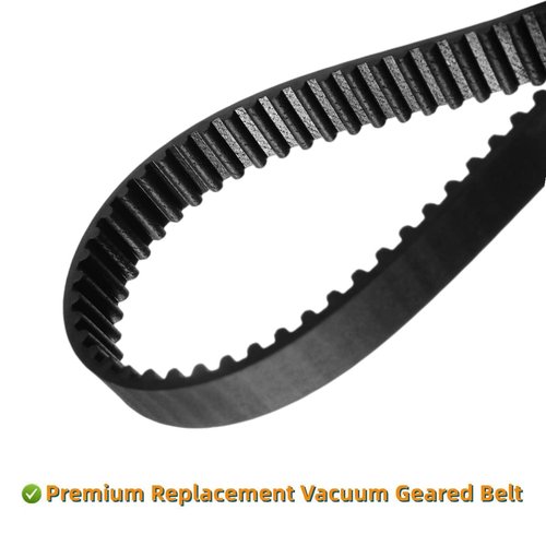 JEDELEOS Replacement Belts for Shark AZ2002 AZ2000 AZ2000W AZ2000WWK HZ2002 HZ2000 LA502 LA500 LA455 UV850 Vertex Ultralight Vacuum Cleaner, Soft Front Brush Belt 153-3GT-7 (Pack of 2)