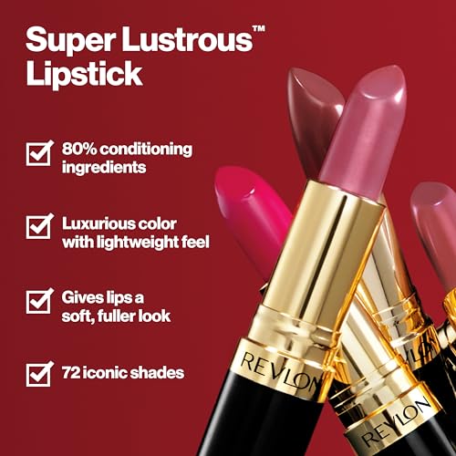 Revlon Super Lustrous Lipstick - 043 Midnight Mystery Creamy Color