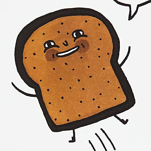 Hallmark Funny Birthday Cards Pack - Toast & Goldfish Designs