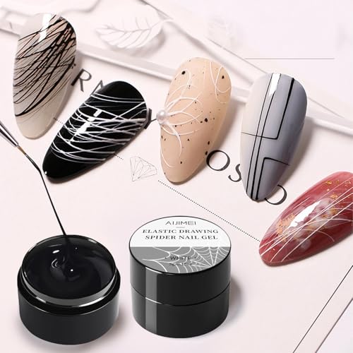 AOBOO Spider Gel for Nails - High Elasticity Line Drawing Nail Art Polish