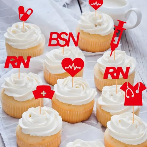 Nursing School Graduation Stickers - 88 Pack Medical Party Decals