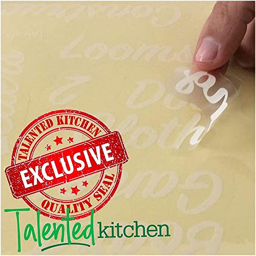 120 Preprinted Playroom Organization Labels - Toy & Craft Storage