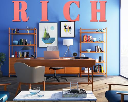 12-Inch Unfinished Wooden Letter C for DIY Wall Decor