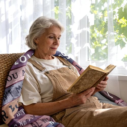 Grandma Gifts Blanket 60x50 Inches - Grandma Birthday & Christmas Throw