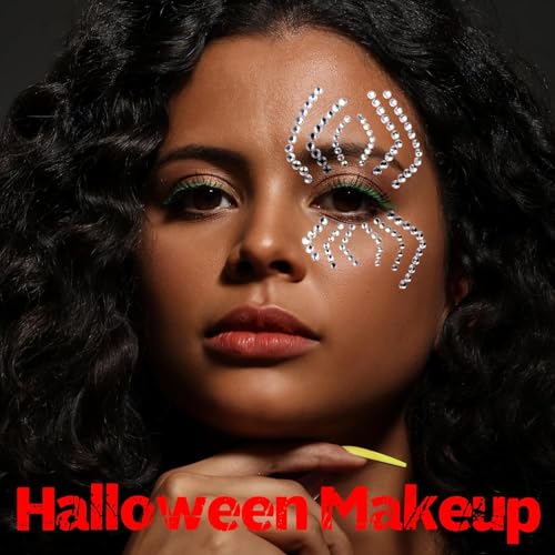 Teenitor Self-Adhesive Face Gems and Pearls for Makeup and Hair