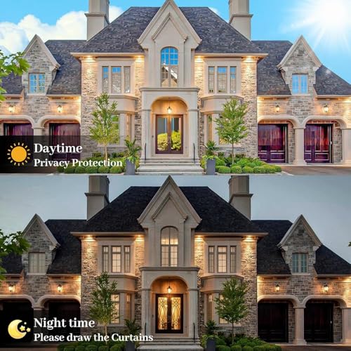 Niviy One Way Window Privacy Film, Silver Heat Blocking Tint 17.7 x 78.7 In