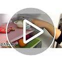 Daixers 10-Piece Washable Refrigerator Shelf Liners - Grey EVA Mats