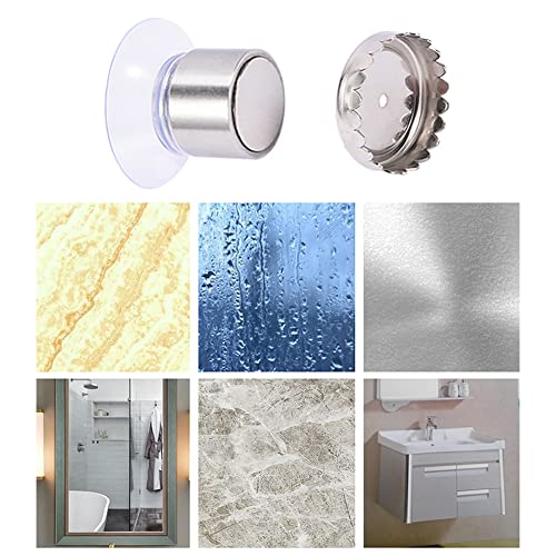 Magnetic Stainless Steel Soap Holder - Wall Mounted, 2-Pack