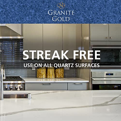 Granite Gold Quartz Countertop Cleaner | 24 oz Streak-Free Spray
