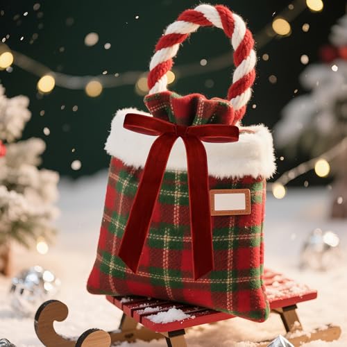 24Pcs Velvet Christmas Bows for Tree Decor Burgundy 1 Inch Width