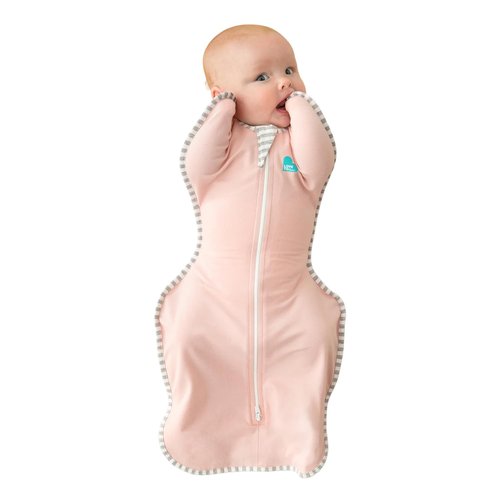 Love to Dream Swaddle UP - Baby Sleep Sack for Newborns | Self-Soothing Design, 1.0 TOG, Pink, 5-8.5 lbs