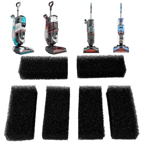 6-Pack Foam Filter Replacement for Shark CarpetXpert EX201 Vacuum Series