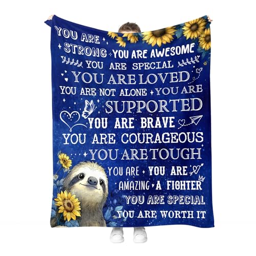 Soft Floral Throw Blanket - 50"x60" Cozy Gift for All Occasions