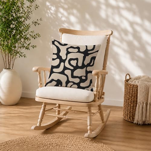 Modern Abstract Pillow Cover 18x18 - Boho Room Decor - Pillow-01