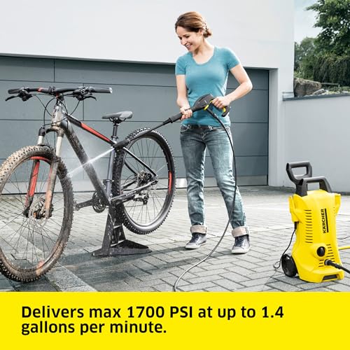 Kärcher K 2 Power Control Electric Pressure Washer - 1700 PSI, 1.45 GPM