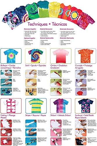 Tulip One-Step Tie-Dye Kit - 3 Vibrant Colors for Fabric