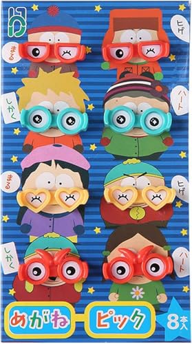 8Pcs Cute Animal Food Picks for Parties & Bento Boxes