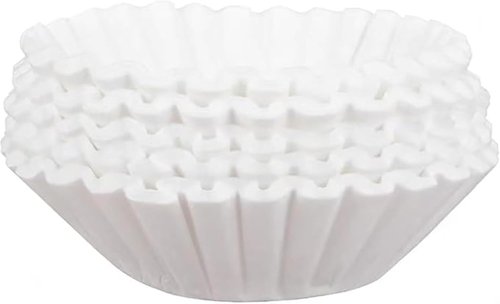 Commercial Coffee Filters - Extra Large 12 Cup Unbleached Filters (300ct) | 9.75" Diameter for Bunn Machines