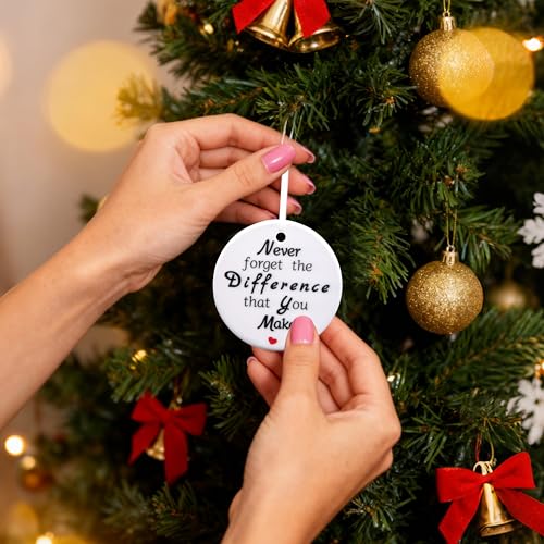 Inspirational Christmas Ornament for Teachers & Coworkers