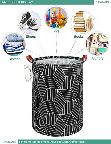 FANKANG Foldable Nursery Organizer Basket - Waterproof Storage Bin for Kids & Adults