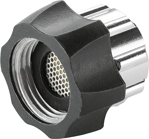 Kärcher Universal Garden Hose Connector with Filter for Pressure Washers - Quick Connect & Direct Fit, Black - Garden Hose Fitting