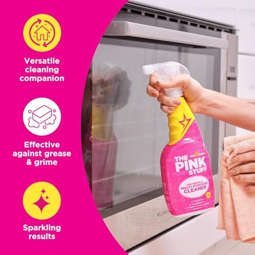 The Pink Stuff Multi-Purpose Cleaner Spray, 30 Fl Oz (Pack of 3)