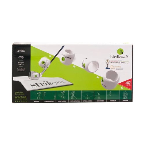 12 BirdieBalls and StrikePad Set - Slightly Blemished