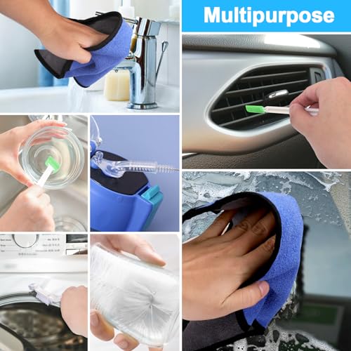 XANGNIER Multicolor Humidifier Cleaning Brush Kit - 8 Pcs