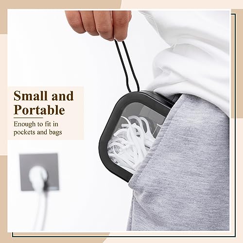 Kathfly 2 Pack Hair Tie Organizer - Portable Hairband Storage