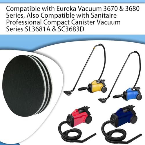 6 Pack Vacuum Filter for Eureka Models 3670M, 3680, 3670G, 3670H
