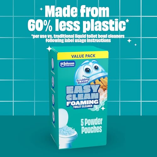 Scrubbing Bubbles Foaming Toilet Bowl Cleaner - 2 Easy Drop-In Pouches