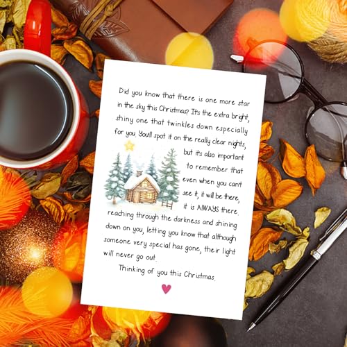 Sympathy Christmas Card for Loss of Loved One | Goroar