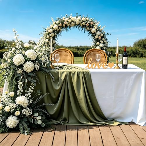 10pcs Artificial Hydrangea Flowers Bulk - Lifelike Silk Heads with Stems