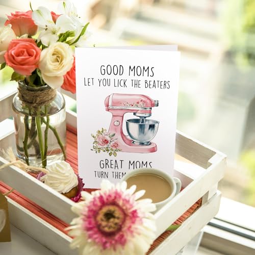 Funny Mother's Day Card for Baking Lovers - Premium Quality Humor