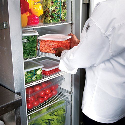 Rubbermaid Commercial 16.5 Gallon Polycarbonate Food Storage Tote, Clear