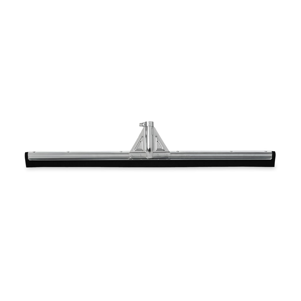 Rubbermaid Commercial Products Heavy-Duty Floor Dual Squeegee Black for Warehouses/Concrete/Car Garage/Basement Floor