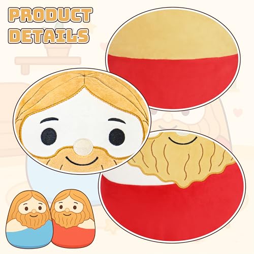 Jesus Plush Toy - Soft Religious Stuffed Doll for Kids