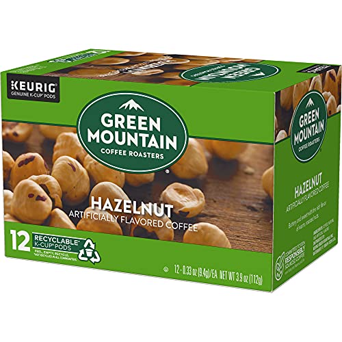 Green Mountain Hazelnut Light Roast K-Cup Pods - 12 Count