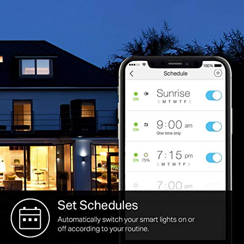 Kasa Smart Dimmable LED Light Bulbs, 9W, 800 Lumens, Voice Control