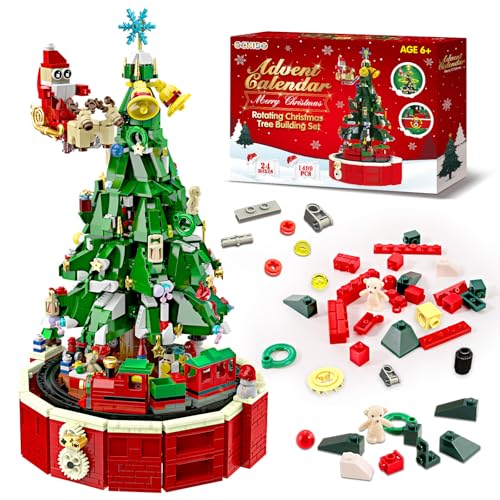 OCHIDO Rotating Christmas Tree Advent Calendar 2026 Kit