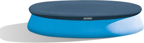 INTEK 28022E Pool Cover - Durable Protection for 12ft Round Easy Set Pools | Includes Rope Tie & Drain Holes