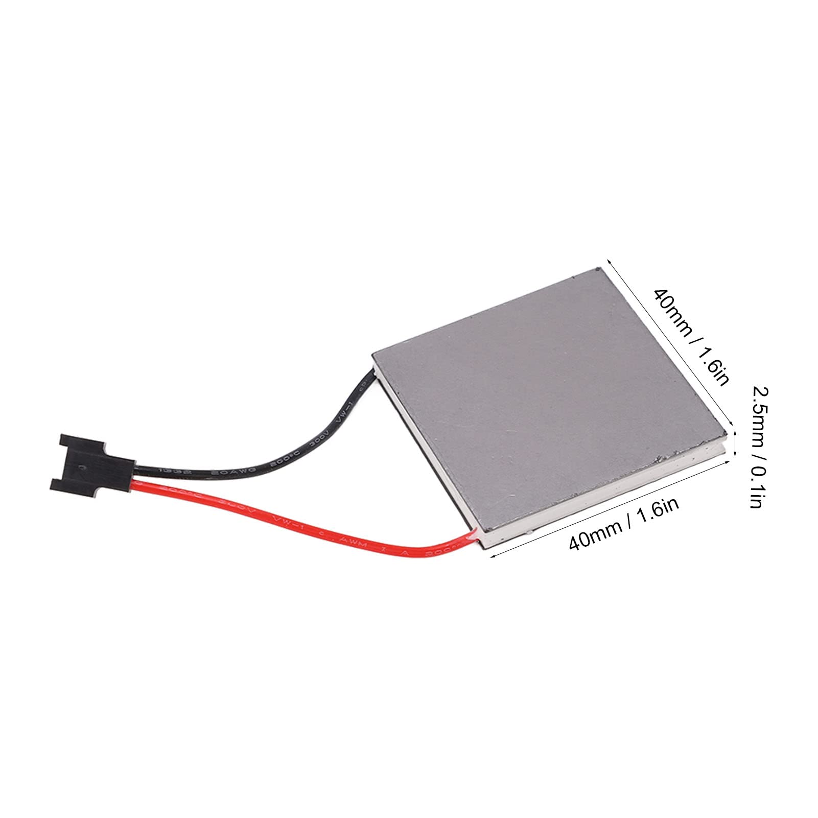 Fayelume Thermoelectric Generator, Wood Stove Fan Heat Powered, 227℃ Graphite Fireplace Fan Generator Sheet for Burning Stoves Fans