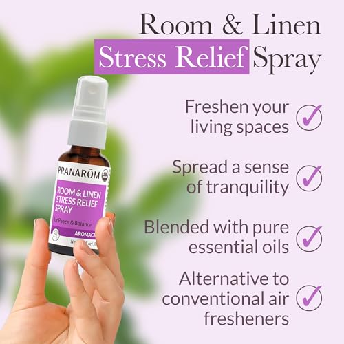 Pranarom Aromacalm Stress Relief Spray - 30ml Aromatherapy Mist