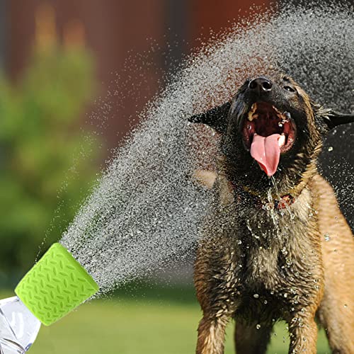 3 Pack Portable Outdoor Shower, Fits Most Plastic Bottles, Blue, Orange, Green