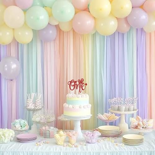Valentines One Cake Topper Red Glitter Sweetheart 1st Birthday